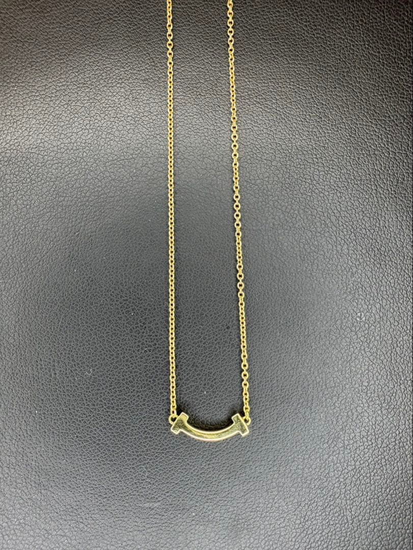 ⭐️美品⭐️ティファニー Tスマイルペンダントネックレス（ミニ）ダイヤモンド YG