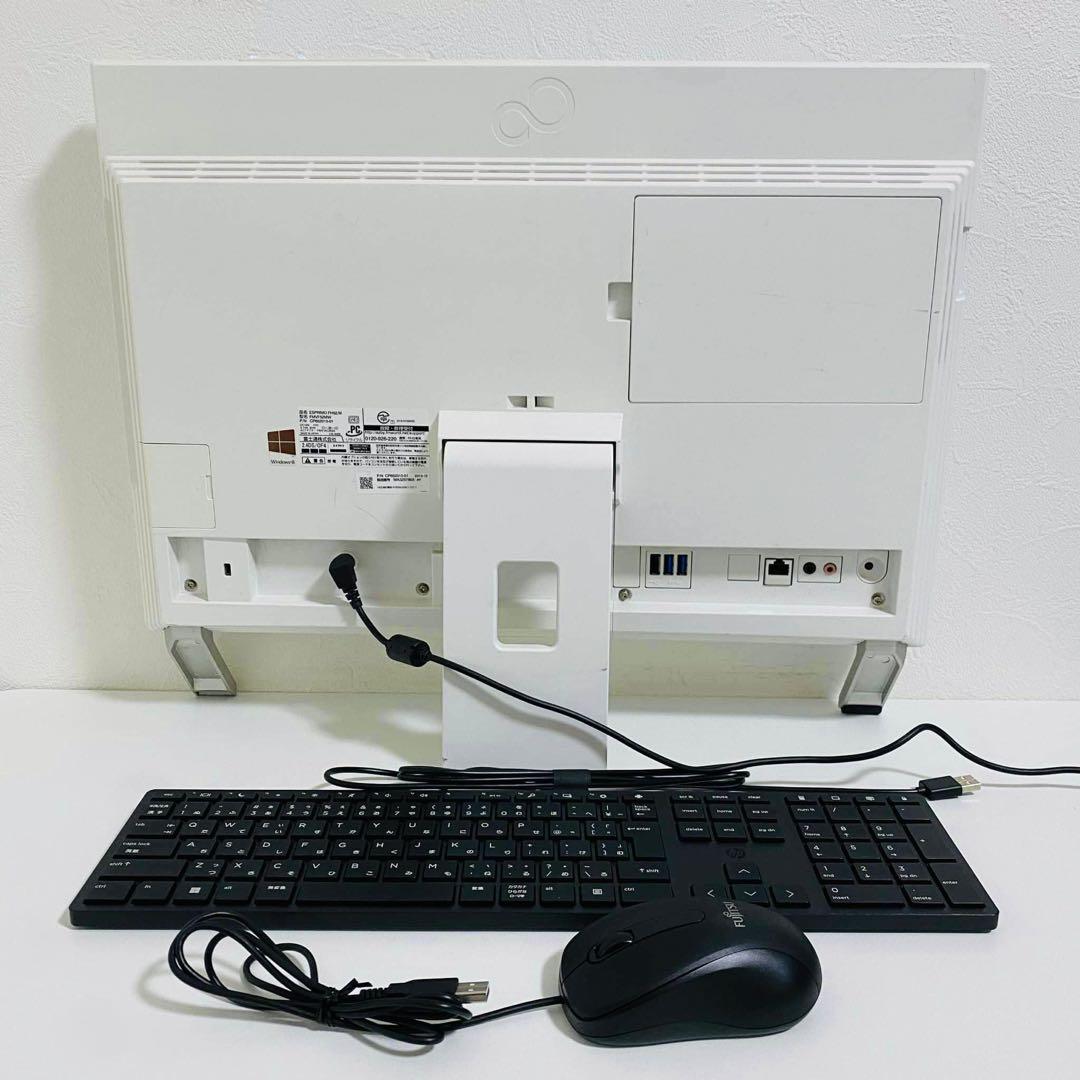 Y728 Fujitsuデスクトップ WEBカメラSSD高速 Windows11