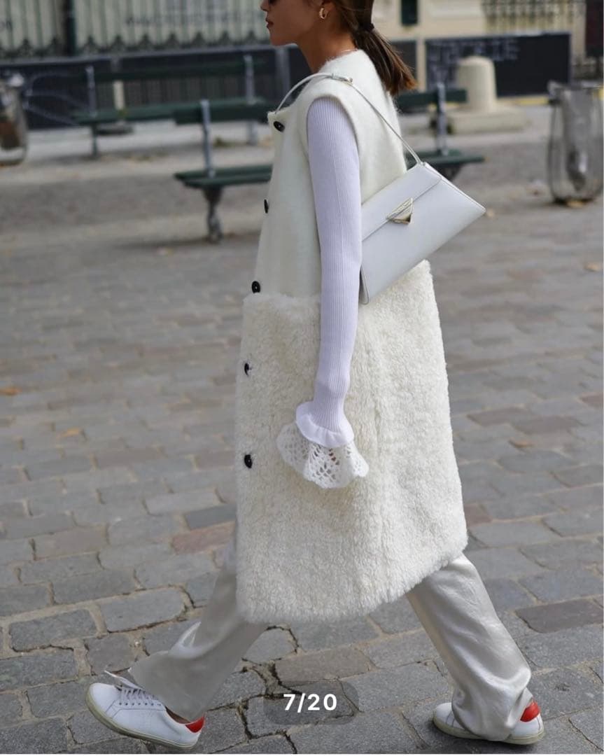 《新品》Gypsohila ジプソフィア ウールモヘアテディベスト