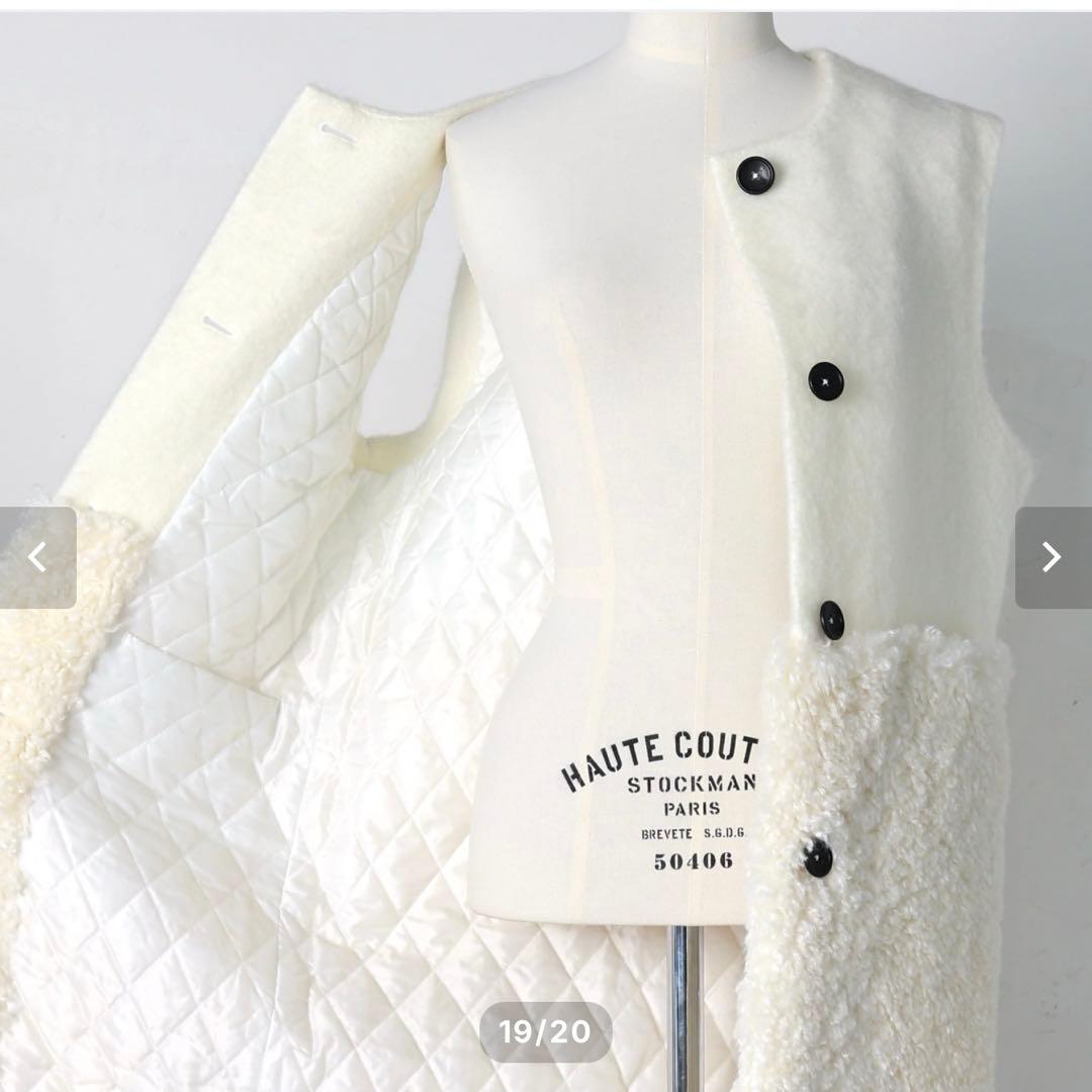 《新品》Gypsohila ジプソフィア ウールモヘアテディベスト