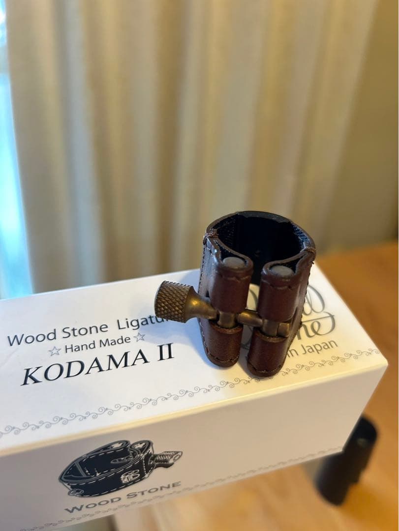 WOOD STONE KODAMA2 クラリネットリガチャー ブラウン