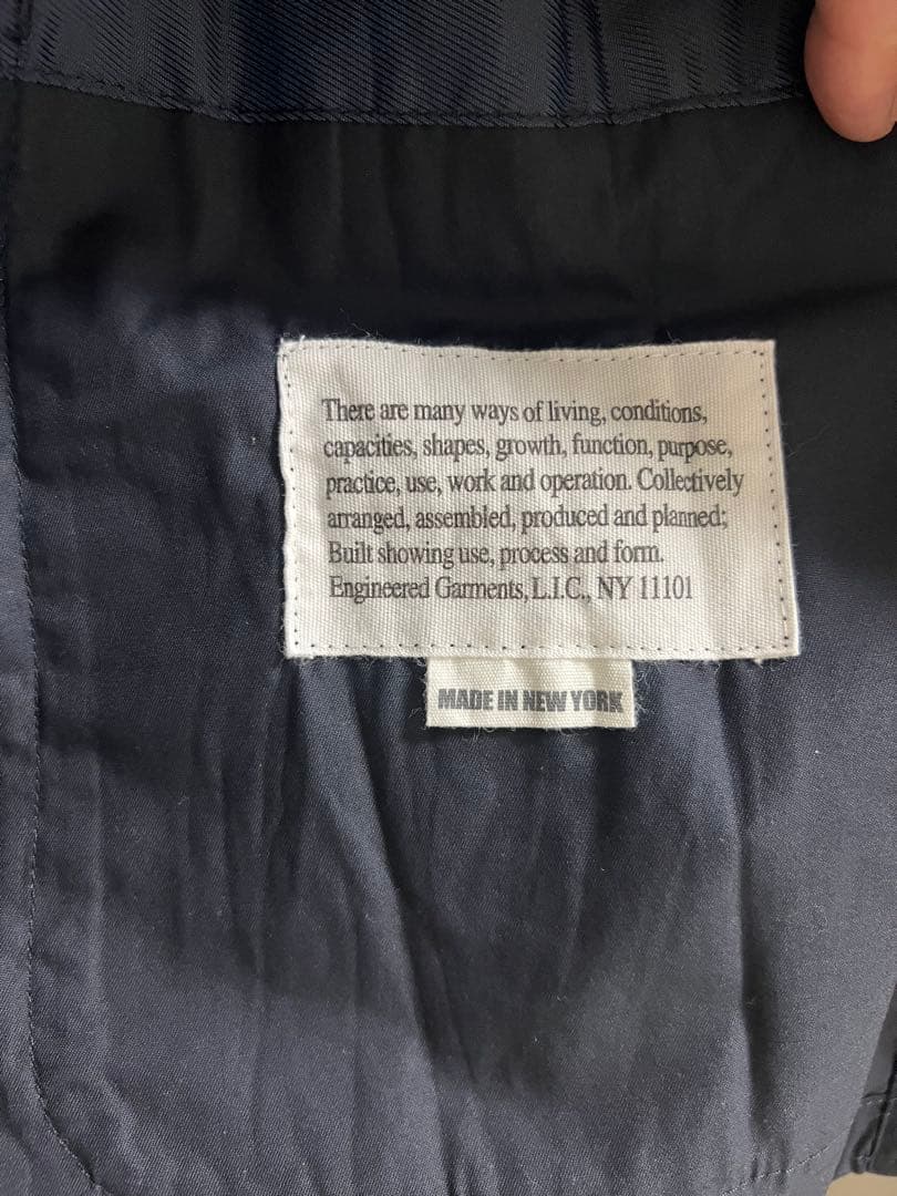 エンジニアードガーメンツ　ジャケット 未使用タグ付き