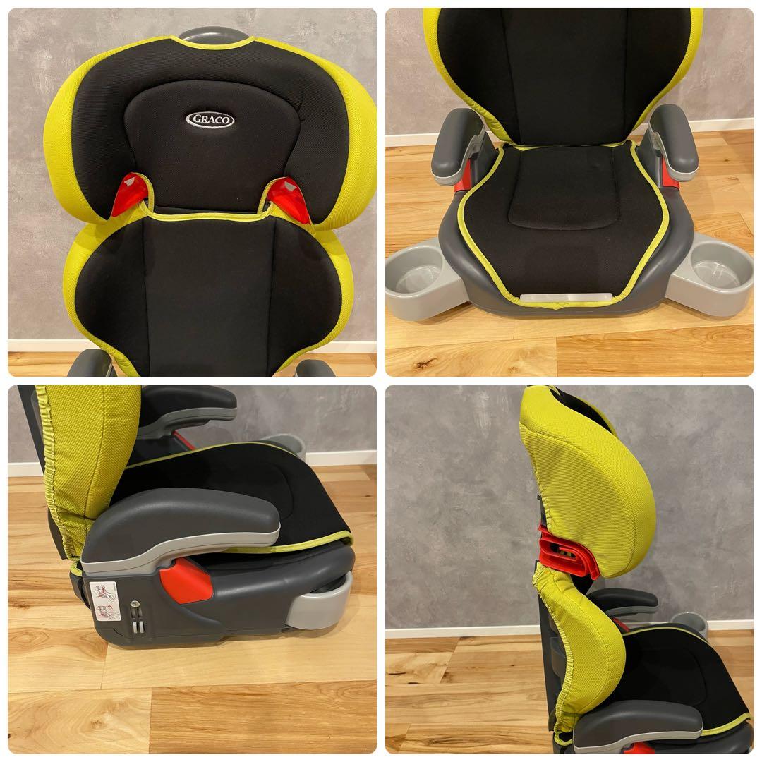 GRACO　グレコ ジュニアシート マキシカラーズ黄 & ロジコL 2個セット