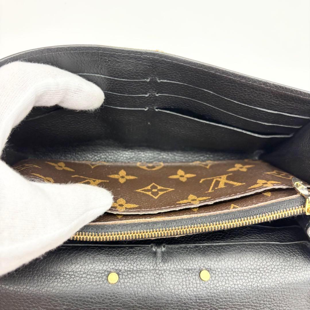 ✨超美品✨ルイヴィトン モノグラム ポルフォイユ パラス 長財布 黒
