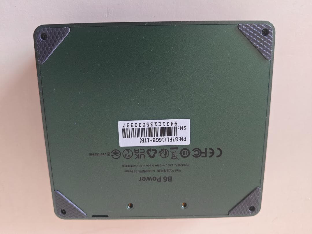 ミニPC BEMAX B6 Power i7-1060NG7 16GB 1TB