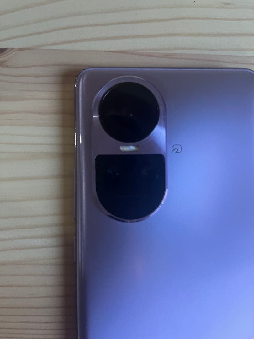 Oppo Reno 10pro5gスマートフォン パープル 本体