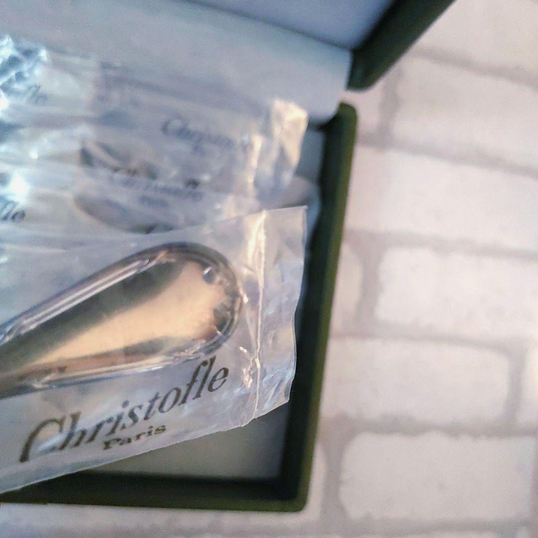 クリストフル◆ スプーン 6本セット◆未使用未開封◆箱付き