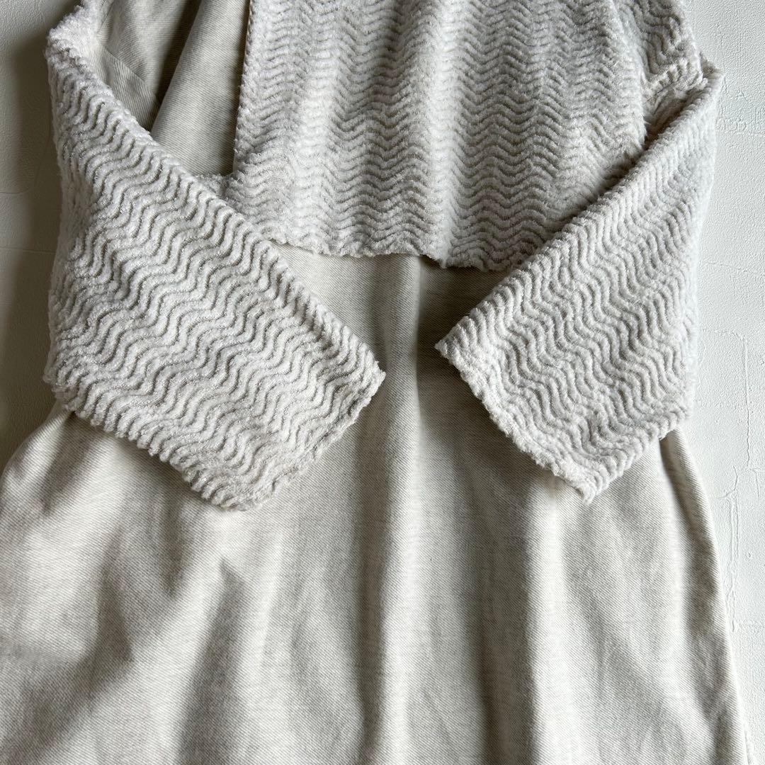 【ほぼ新品】sneeuw スニュウ パイルレイヤードワンピース 日本製