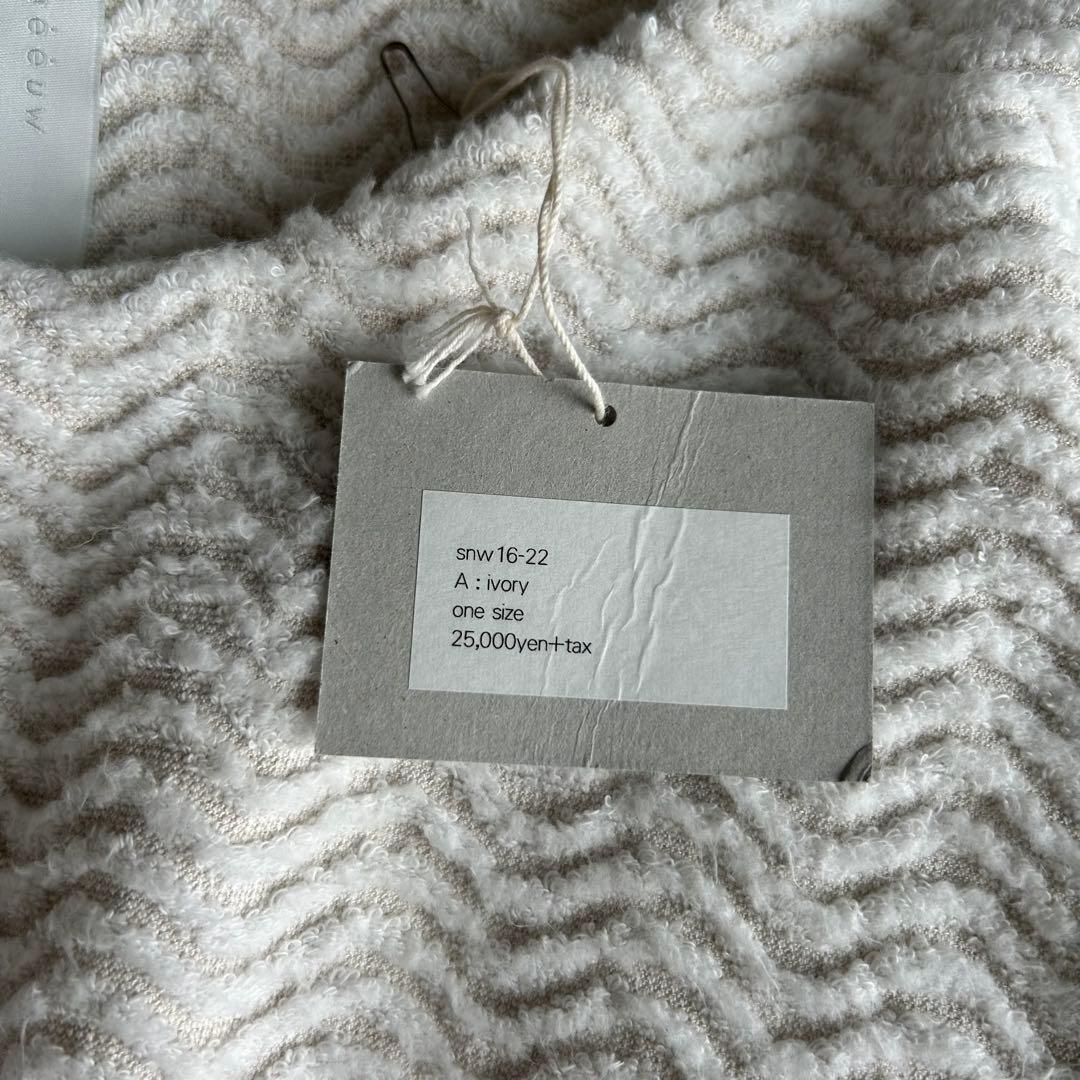 【ほぼ新品】sneeuw スニュウ パイルレイヤードワンピース 日本製