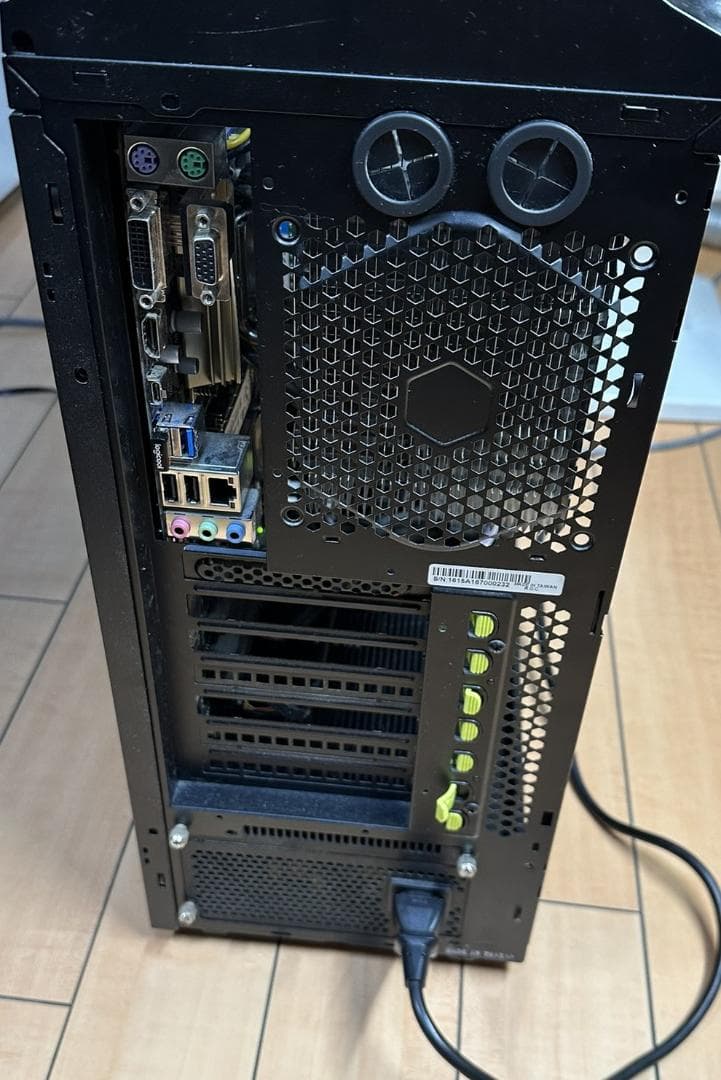 【完全無音・静音PC】 Windows11 ミドルタワー 一式 動作品