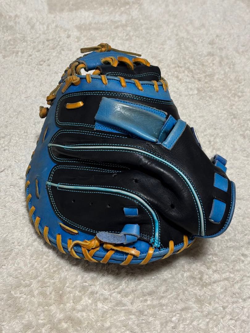スラッガー 軟式グローブ　キャッチャーミット　刺繍入り
