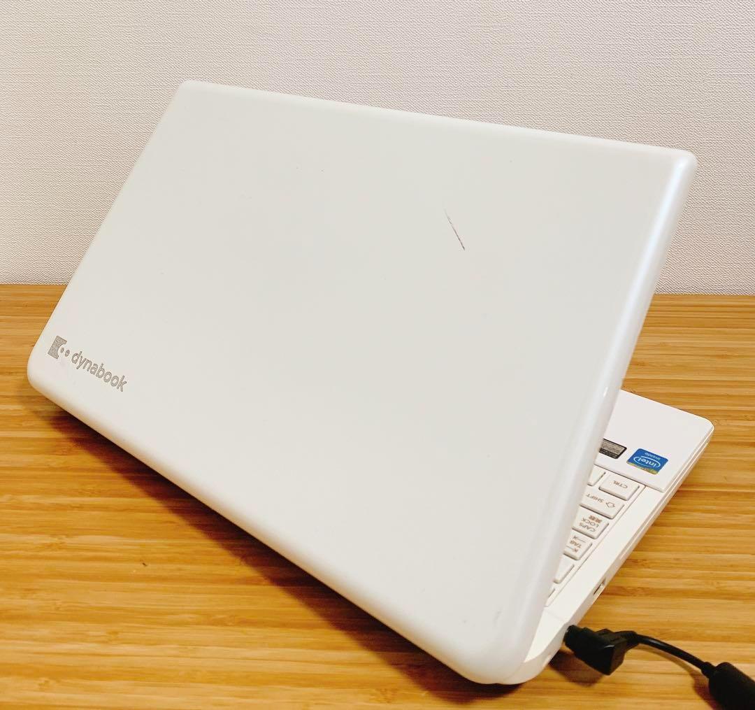 カメラ付PC✨人気の薄型✨dynabookノートパソコン　オフィス付き✨日本製