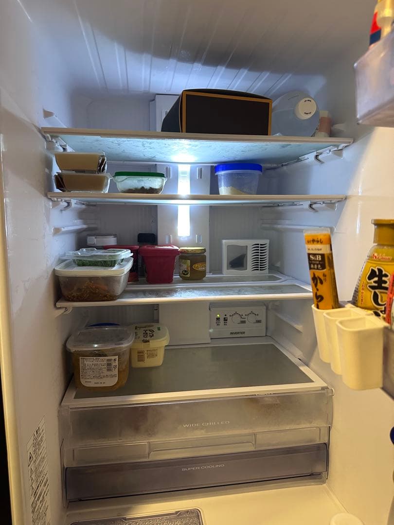 S*S様 【美品】冷蔵庫368L 説明書付 三菱MR-CX37F-BR ※9/1