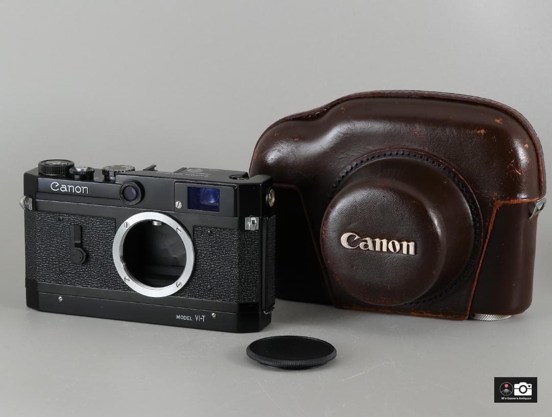 希少Canon VI-T 6T ブラックレンジファインダーカメラ整備済