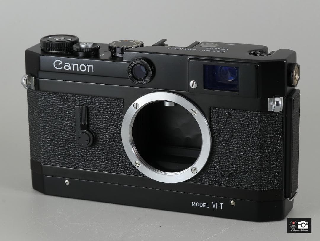 希少Canon VI-T 6T ブラックレンジファインダーカメラ整備済