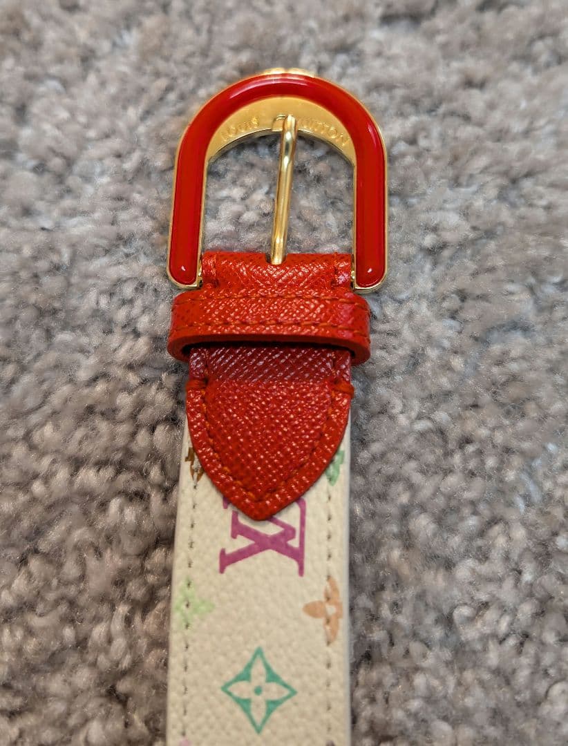 【良品】ルイヴィトン モノグラム ブロン サンチュール キャンディ 80