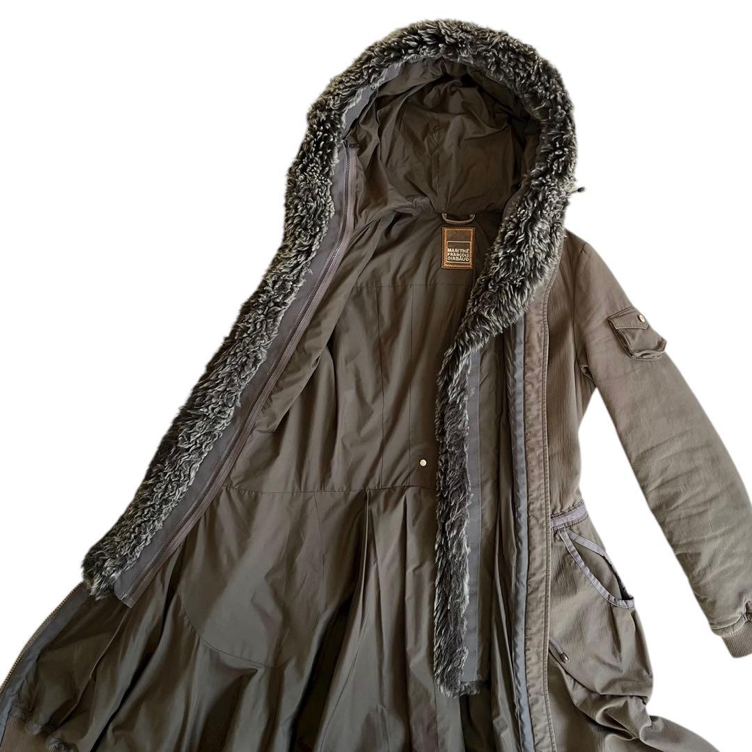 00s M+F GIRBAUD フレアギミック モッズコート サイバー グランジ