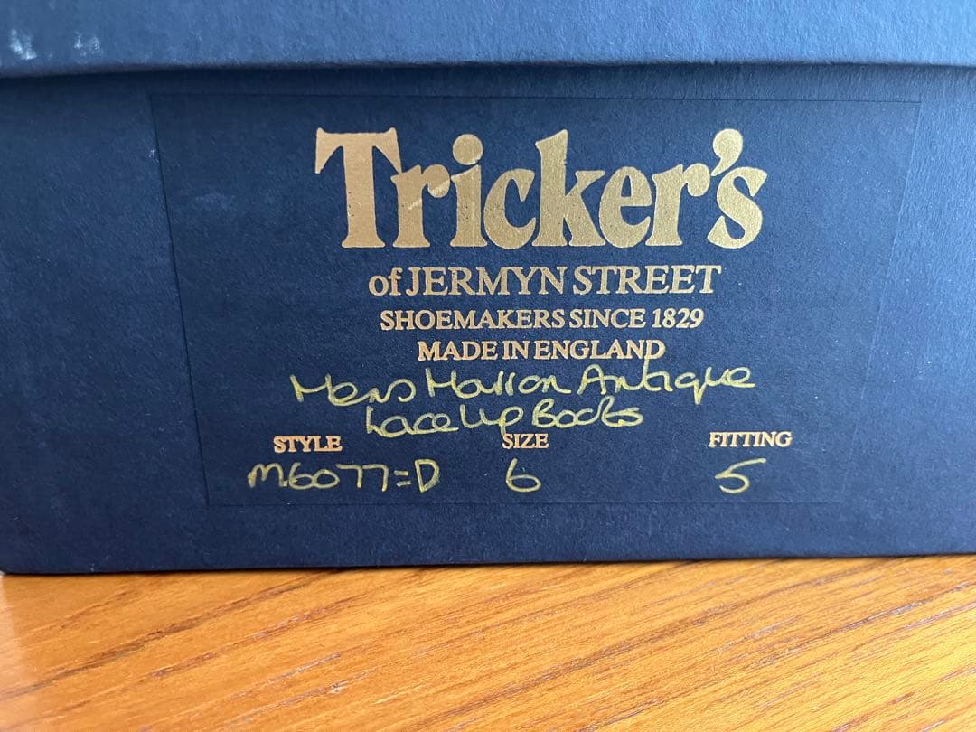 Tricker's メンズモンキーブーツsize６マロンアンティークです。