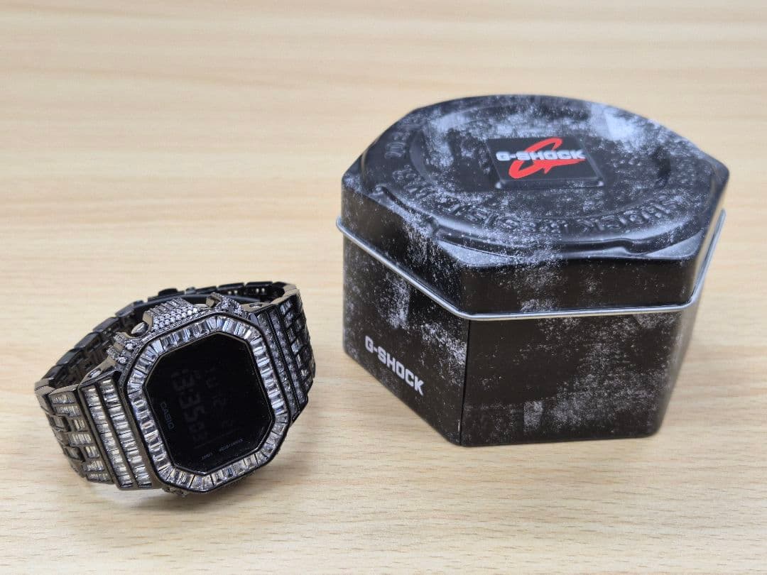 【美品】CASIO G-SHOCK ジルコニアカスタム DW5600 デジタル