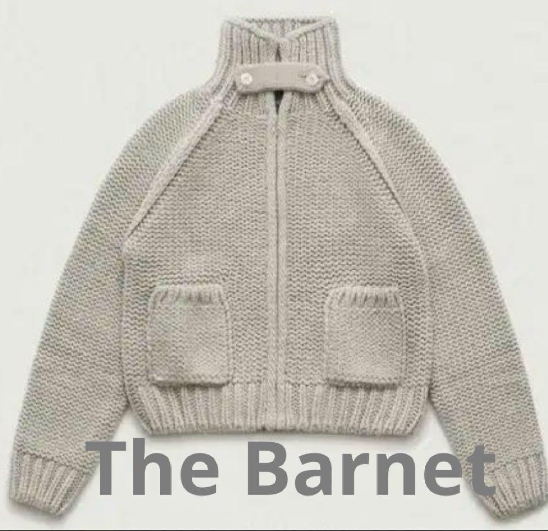 The Barnnet Soap Zip-upニットカーディガン