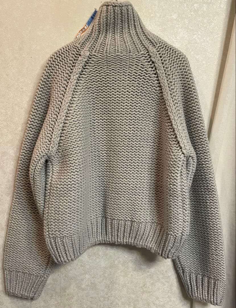 The Barnnet Soap Zip-upニットカーディガン