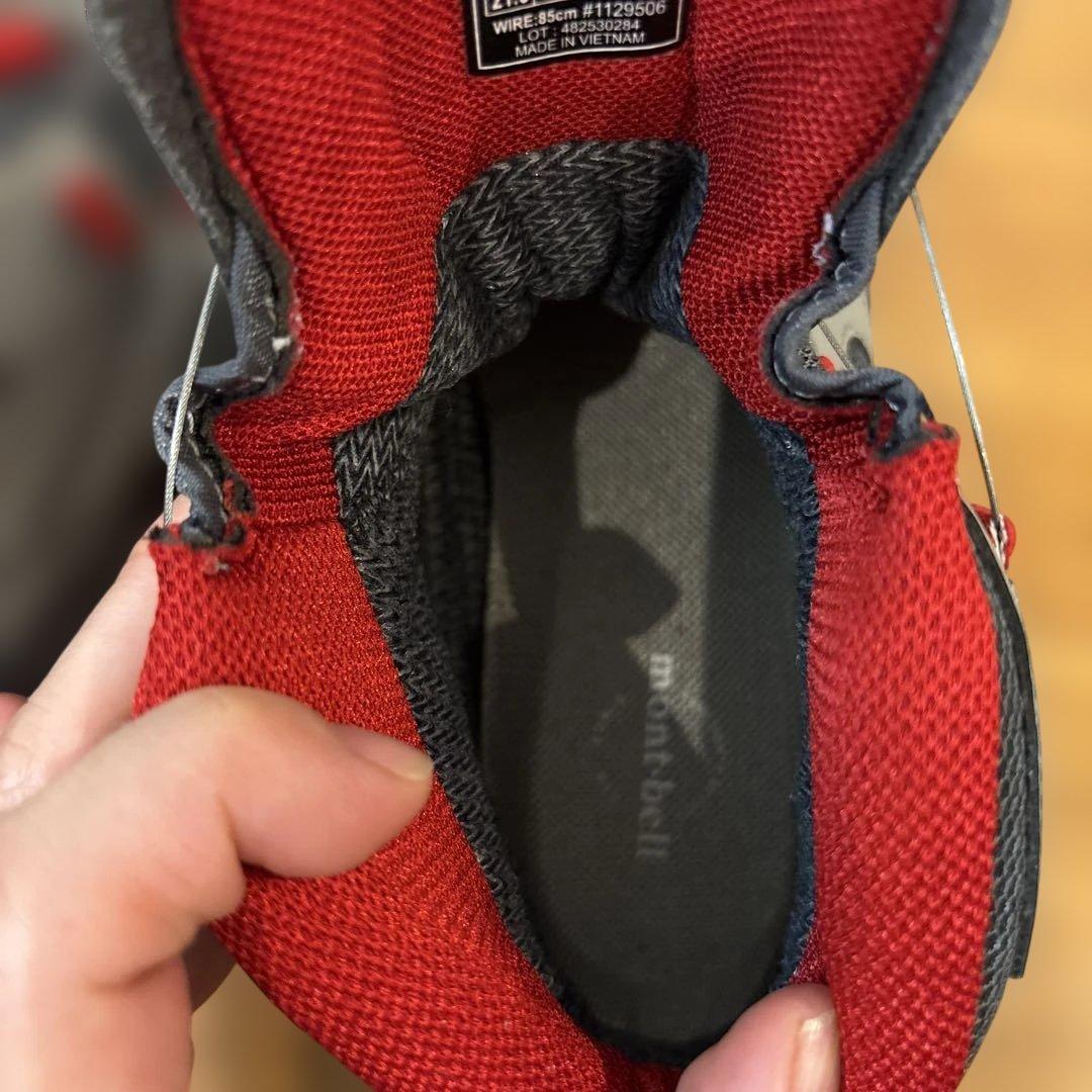 モンベル　登山・トレッキングシューズ　 Kid's 21㎝