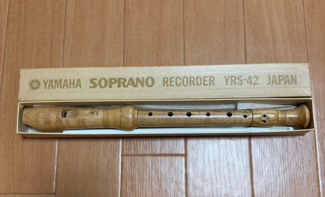 【希少廃盤品】Yamaha ソプラノリコーダー YRS-42 日本製