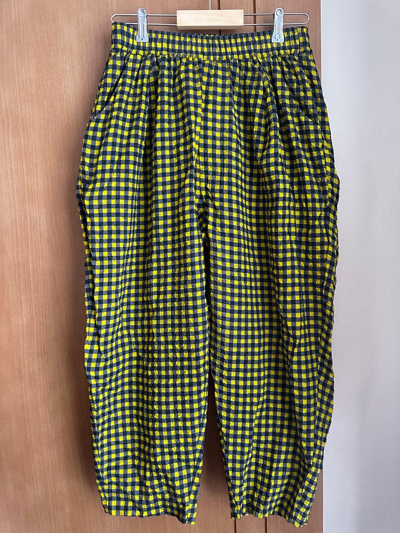 ジャーナルスタンダードラックス チェックPt イージータックパンツ