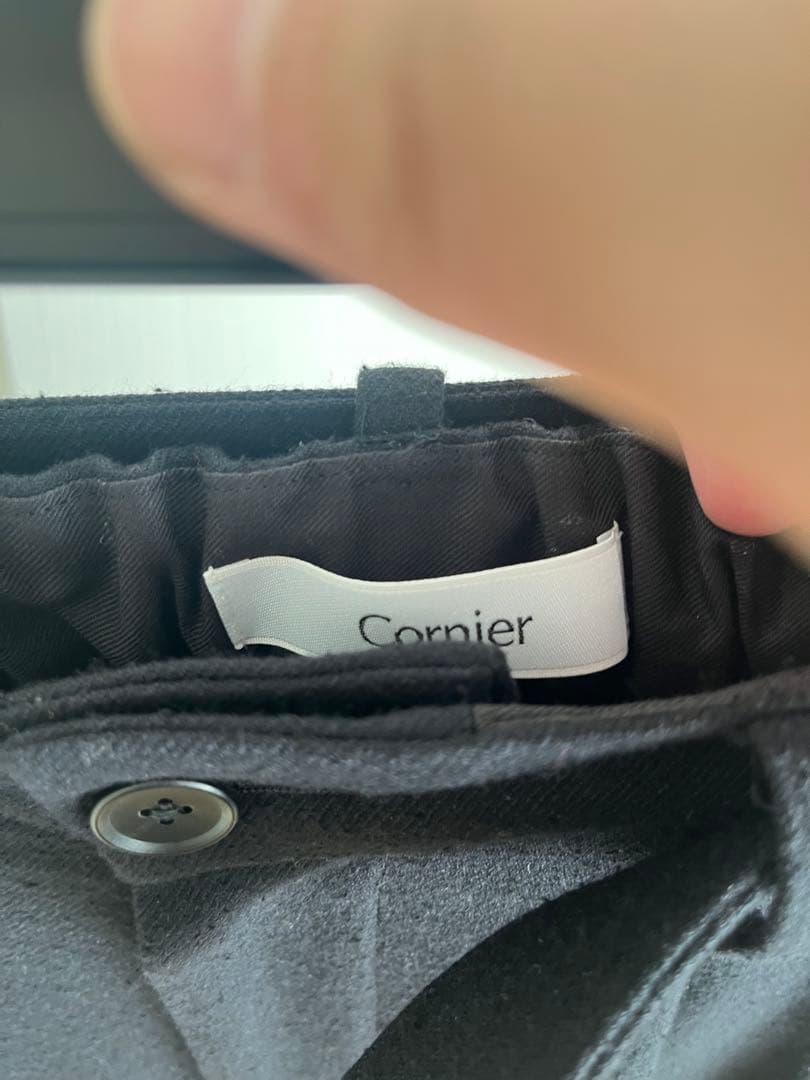 スーツ Cornier Super140's WOOL SILK NEP BELTED