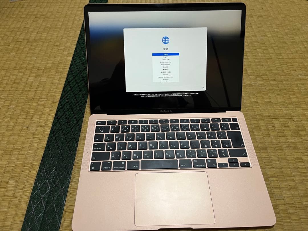 MacBook Air M1 2020 8GB 13インチ
