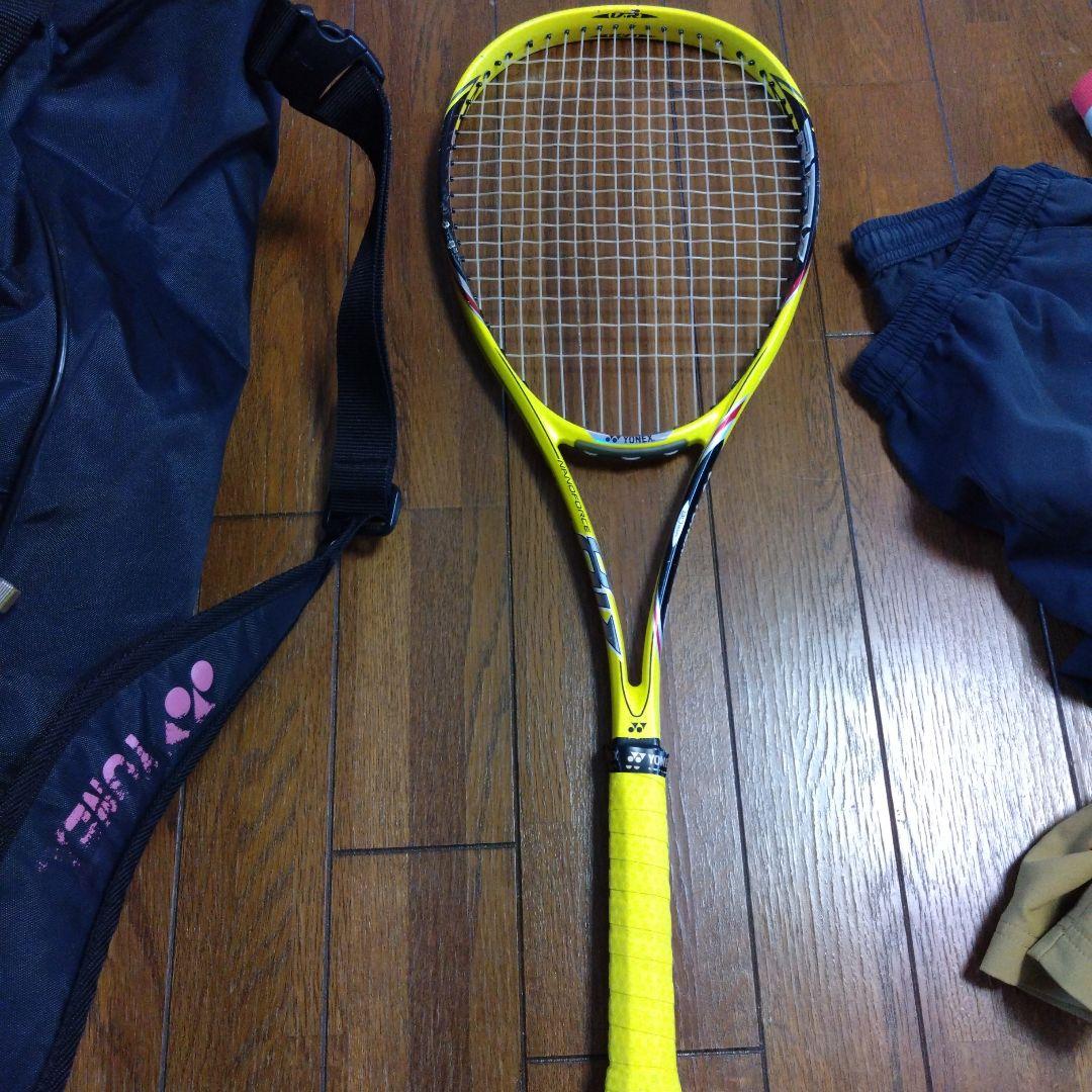 YONEX テニスラケット 3本セット バッグ ハーフパンツ付き