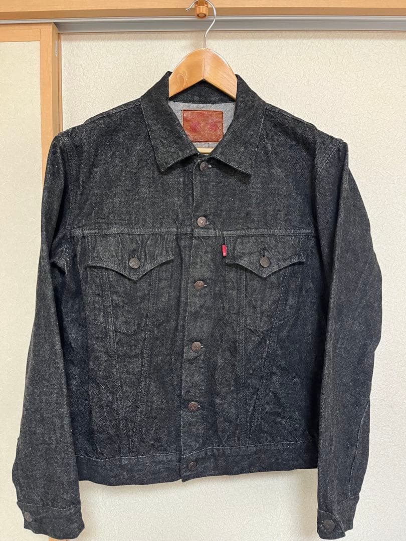 フルカウント 2101BK サイズ40 ブラックデニムジャケット サード