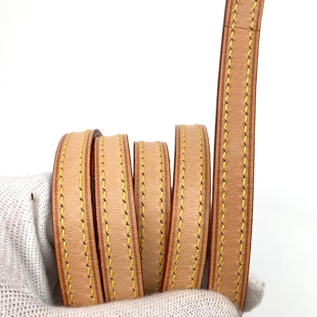 極美品 ルイヴィトン ショルダーストラップ ベルト 肩紐 ヌメ革 1.2×100