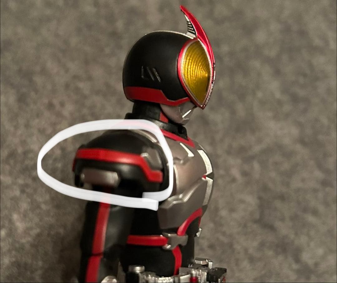 真骨彫製法仮面ライダーファイズ　個体差あり