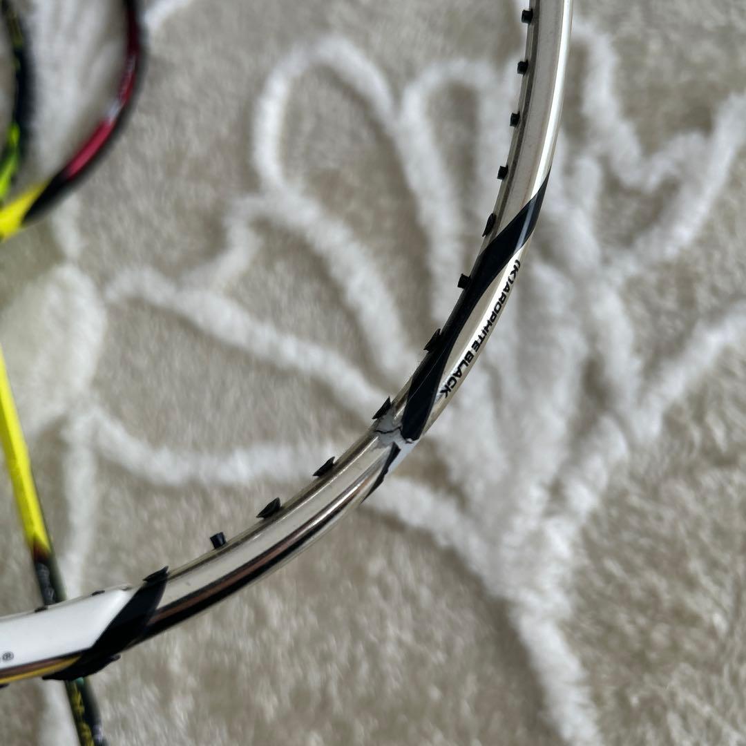 【廃盤モデル】バドミントン　ジャンクラケット 6本セット