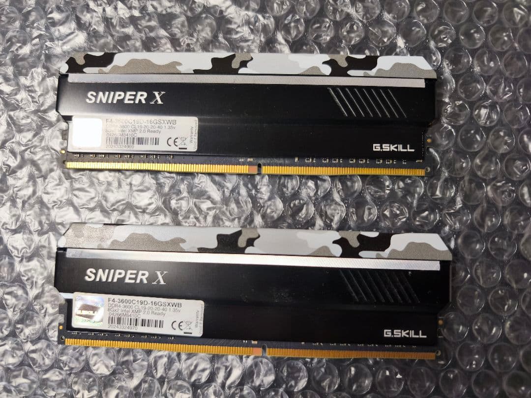 G.SKILL SNIPER X DDR4 8GB×2枚セット