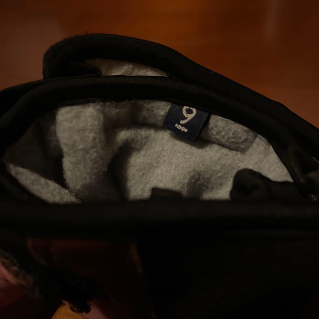 Hestra レザー ミトングローブ ブラウン/ベージュ