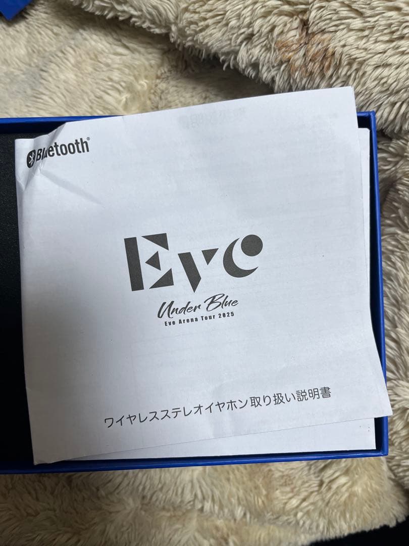 Eve Under Blue くじ Eve賞 UBイヤホン