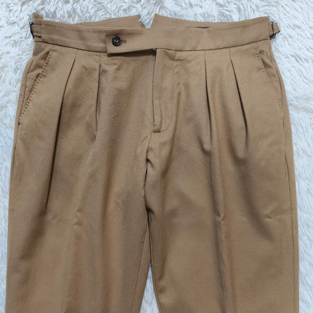 近年モデル✨️ ベルウィッチ スラックスパンツ カノニコ生地 サイドアジャスター