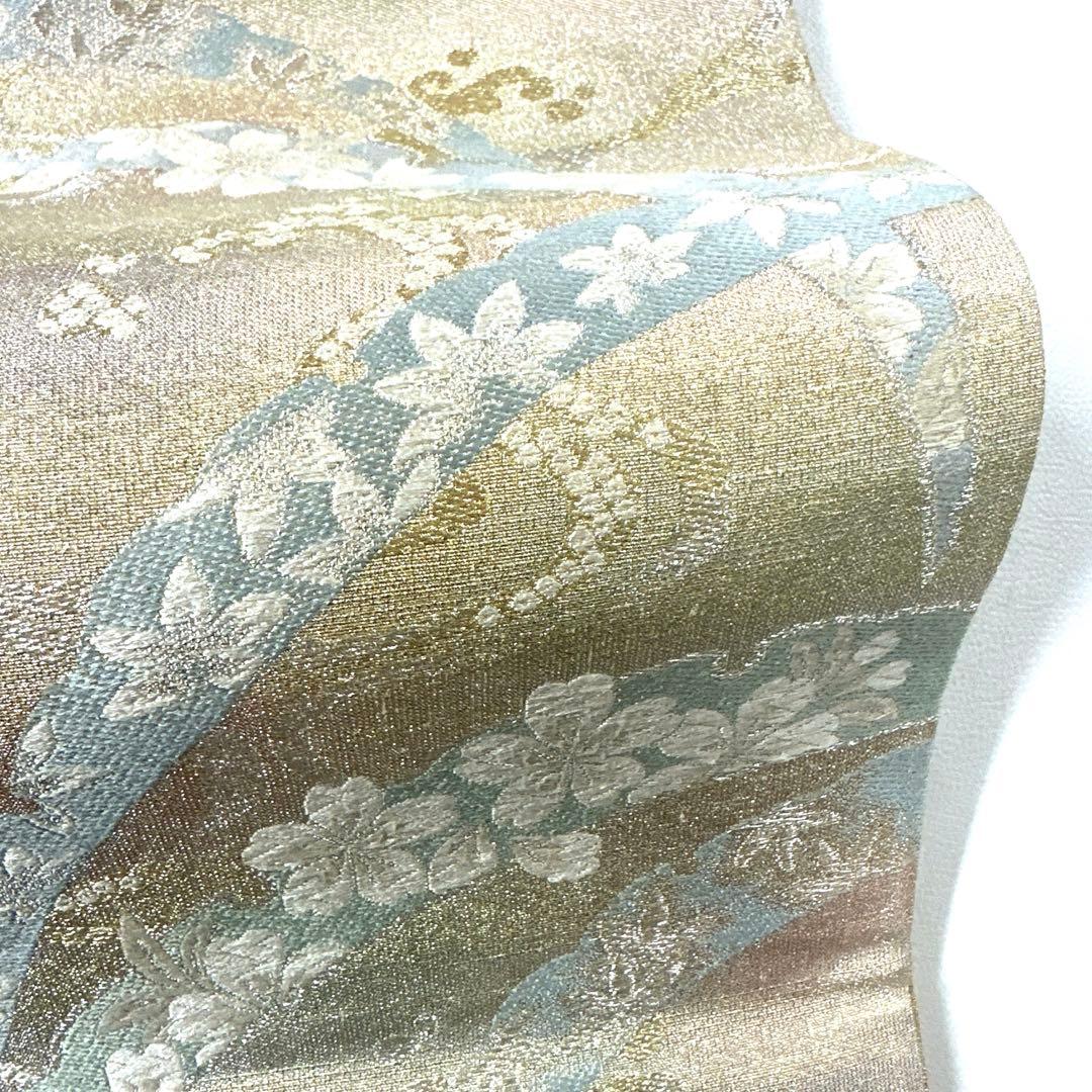 専用帯5854 5683 5769 三点セット●高級 正絹 六通 袋帯