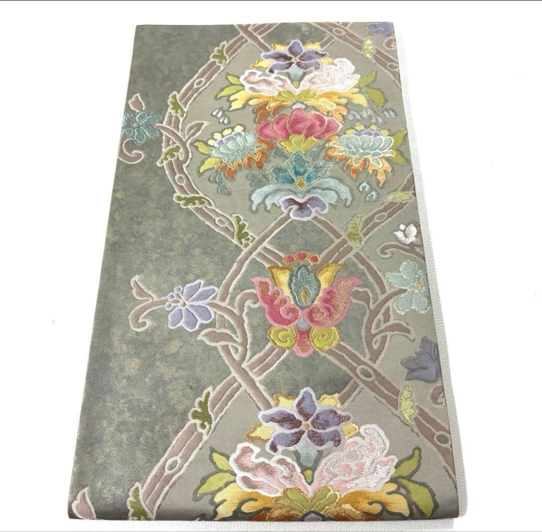 専用帯5854 5683 5769 三点セット●高級 正絹 六通 袋帯