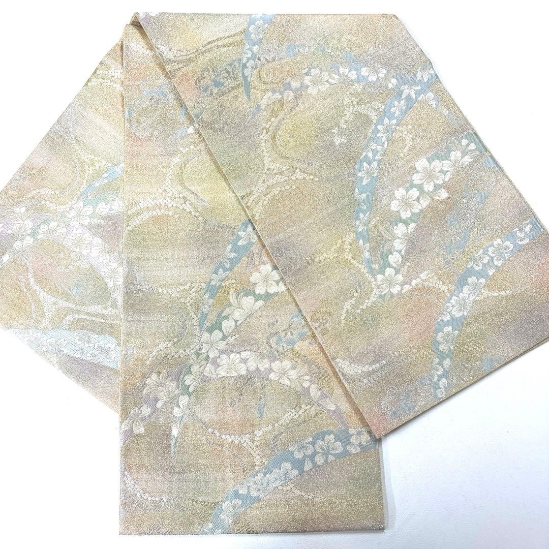 専用帯5854 5683 5769 三点セット●高級 正絹 六通 袋帯