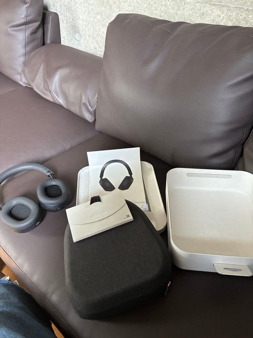 SONY WH-1000XM5 ワイヤレスヘッドホン ブラック ケース付き