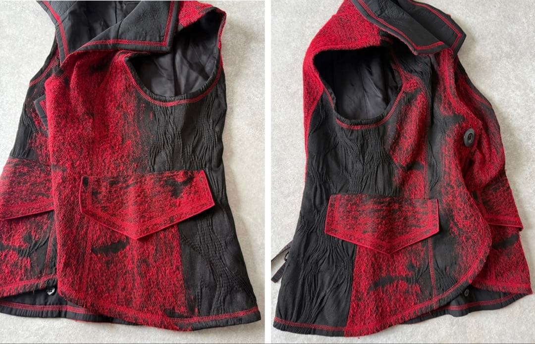 【レア】EIKO KONDO エイコ コンドウ バックレースアップ ベスト