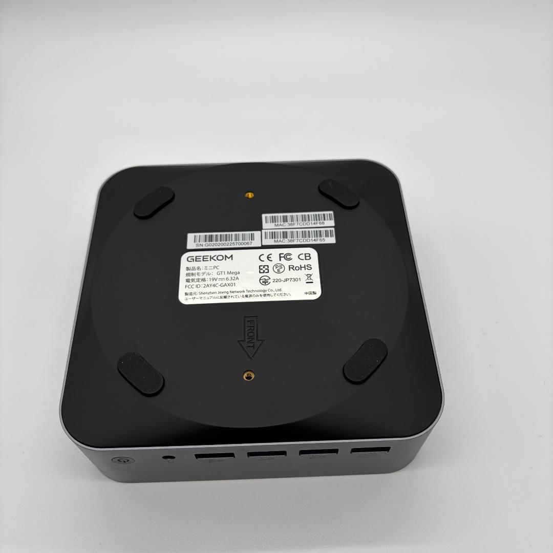 GEEKOM GT1 mega Core U9-185h メモリ 32GB