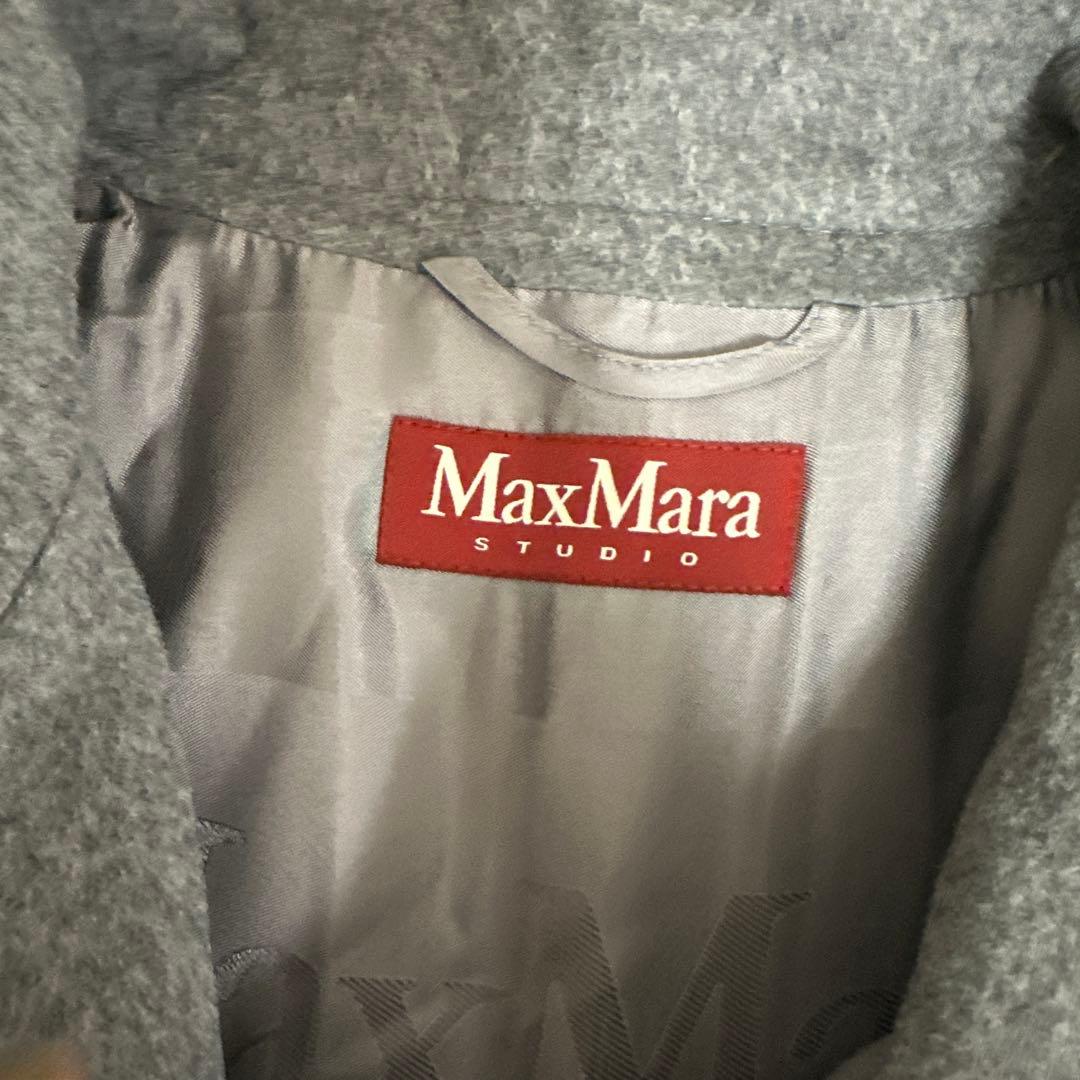 マックスマーラステュディオ　ピュア ヴァージンウールコート