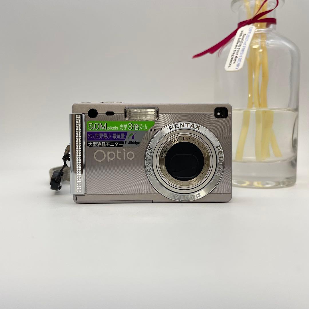 訳有特価✨PENTAX Optio s5i✨動作確認済 スマホ転送OK 可愛い♪