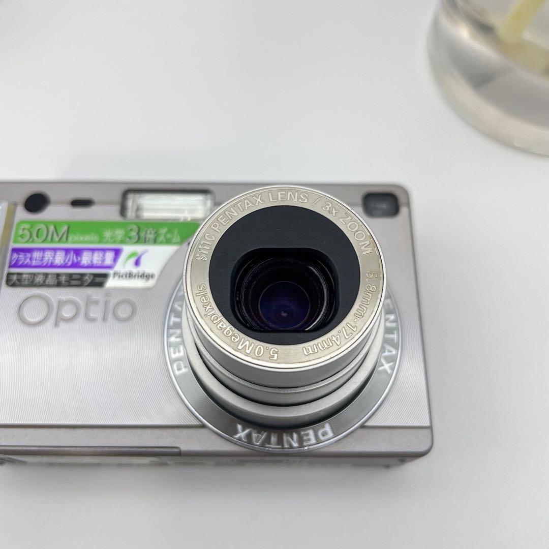 訳有特価✨PENTAX Optio s5i✨動作確認済 スマホ転送OK 可愛い♪