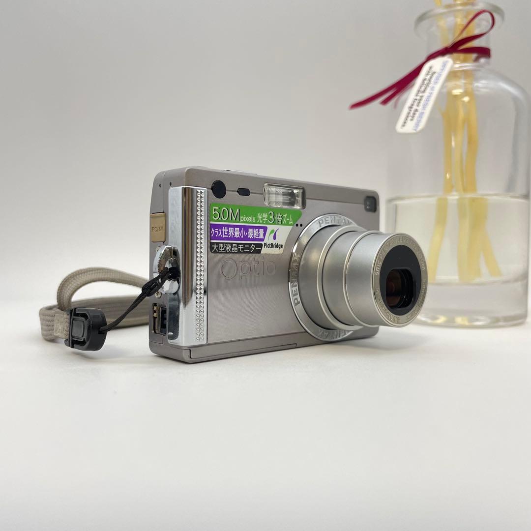 訳有特価✨PENTAX Optio s5i✨動作確認済 スマホ転送OK 可愛い♪