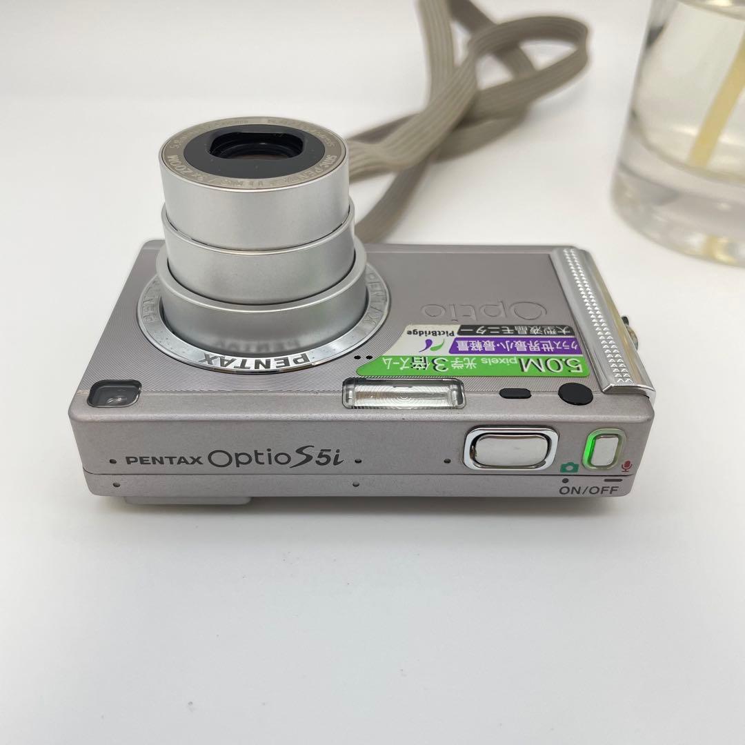 訳有特価✨PENTAX Optio s5i✨動作確認済 スマホ転送OK 可愛い♪